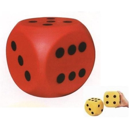 EVERRICH INDUSTRIES Everrich EVAJ-0009 5 Inch Foam Dice - Set of 2 EVAJ-0009